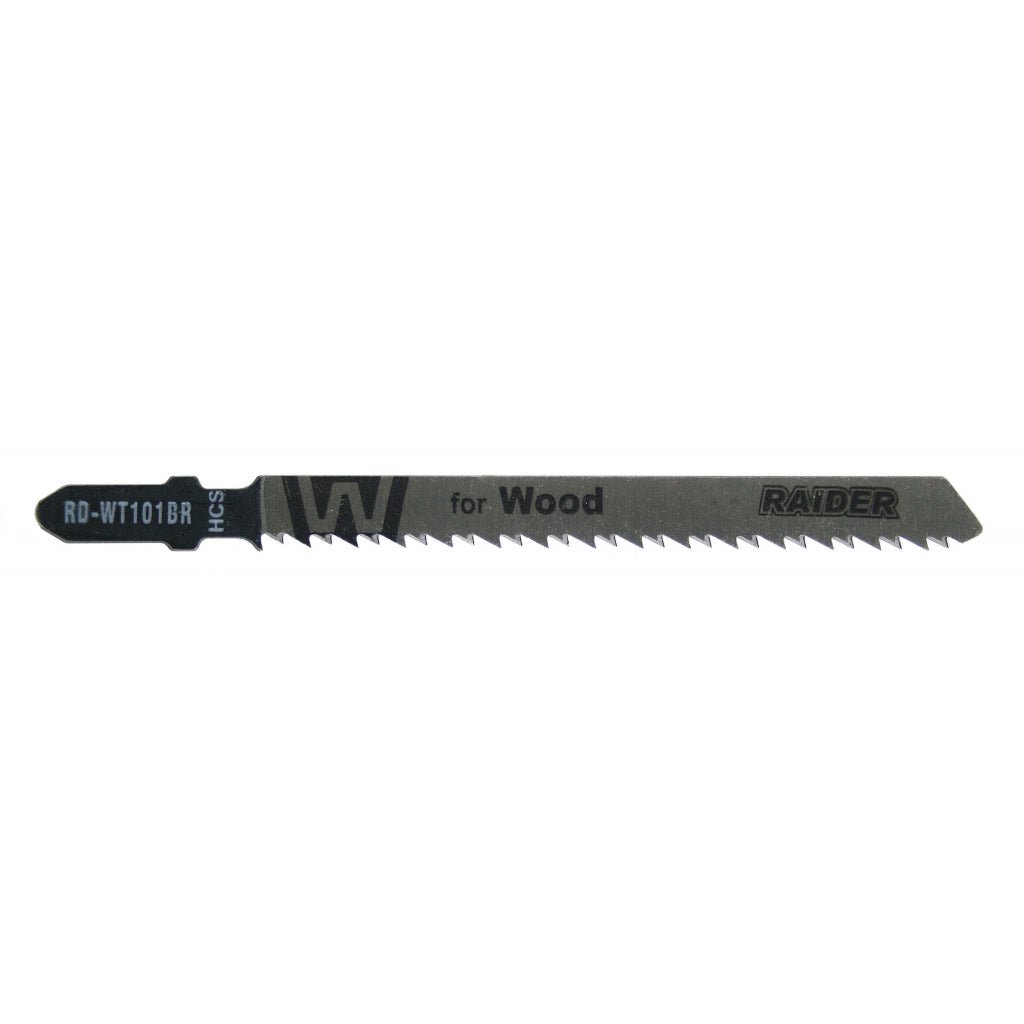 RAIDER Set 2 lame fierastrau pendular lemn T 100(75)2.5mm RD - WT101B Fabricat din otel carbon Potrivit pentru taierea tuturor tipurilor de lemn Dinti cu directii opuse Raider - scule electrice si unelte profesionale - BricoMart