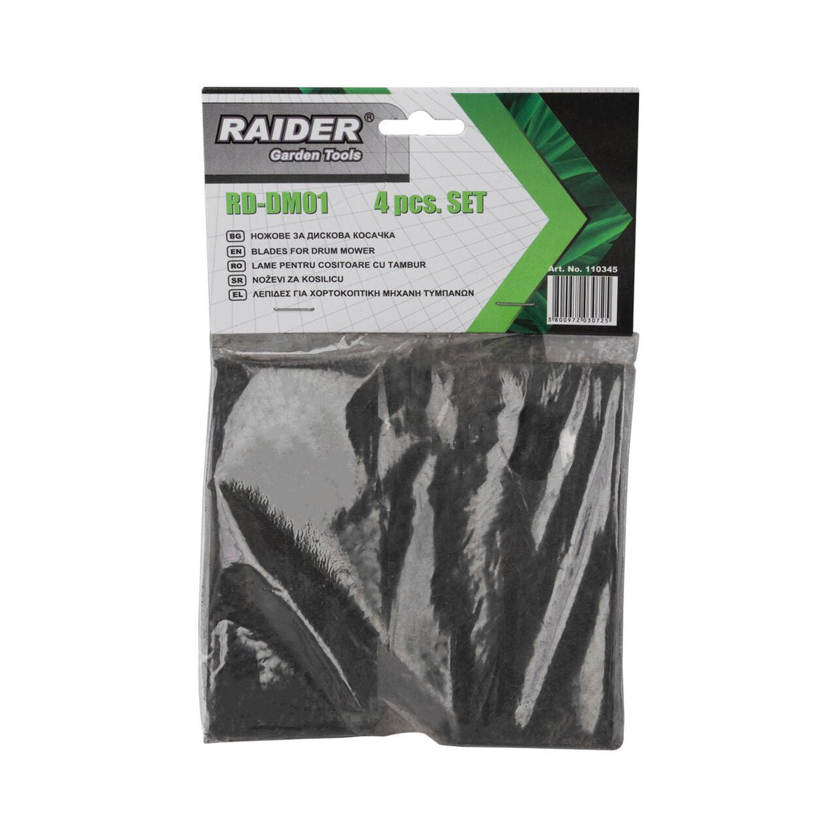 RAIDER Set 4 lame pentru disc motocositoare RD - DM01 Cuțitele sunt fabricate din oțel Marginile ascuțite ale lamelor asigură o tăiere curată și precisă Lamele sunt special c Raider - scule electrice si unelte profesionale - BricoMart