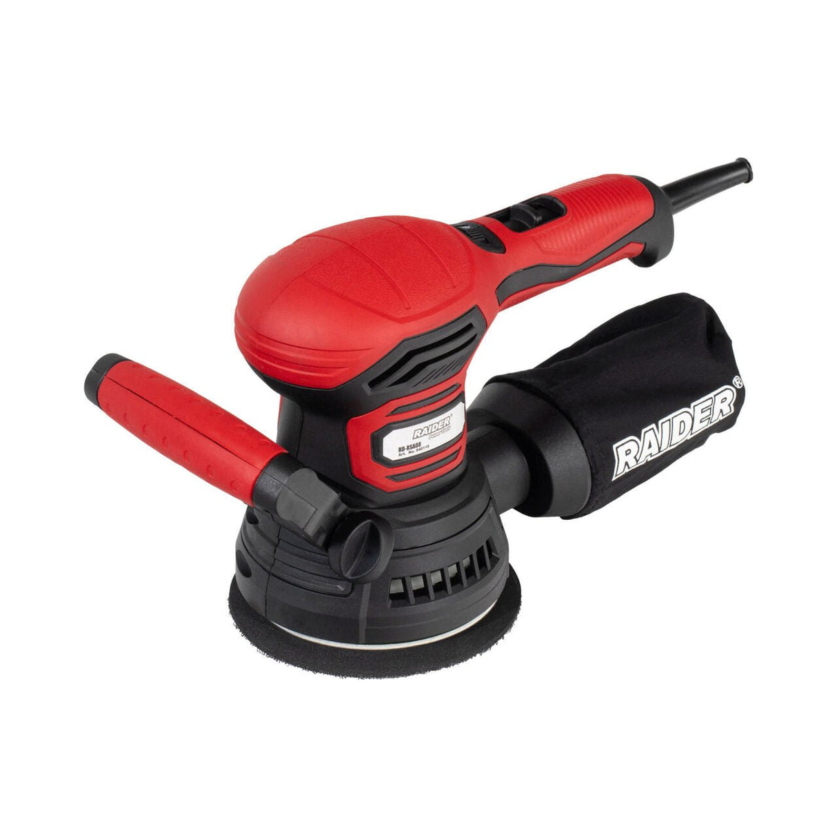 RAIDER Slefuitor orbital 400W Ø125mm cu viteza variabila RD - RSA08 Pentru prelucrat lemn tare sau moale 6 viteze reglabile (6000 - 13000 RPM), inclusiv 1 - 3 pentru lustruire, 4 - 6 pentru șlef Raider - scule electrice si unelte profesionale - BricoMart