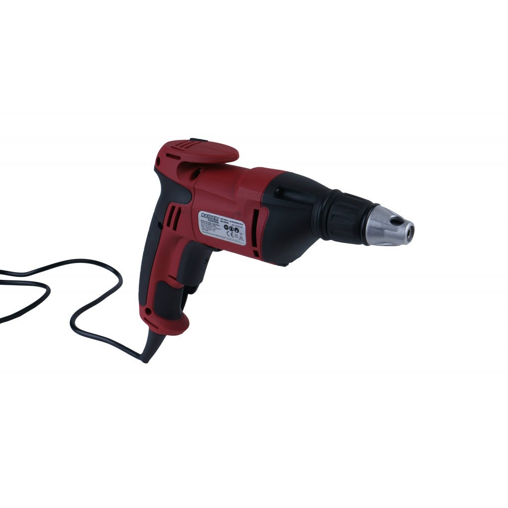 RAIDER Surubelnita electrica pentru rigips 520 W, 1/4" RD - ES46 Curea pentru incheietura Limitator de adancime Ajustarea adancimii de infiletare Ajustarea vitezei din butonul de pornir Raider - scule electrice si unelte profesionale - BricoMart