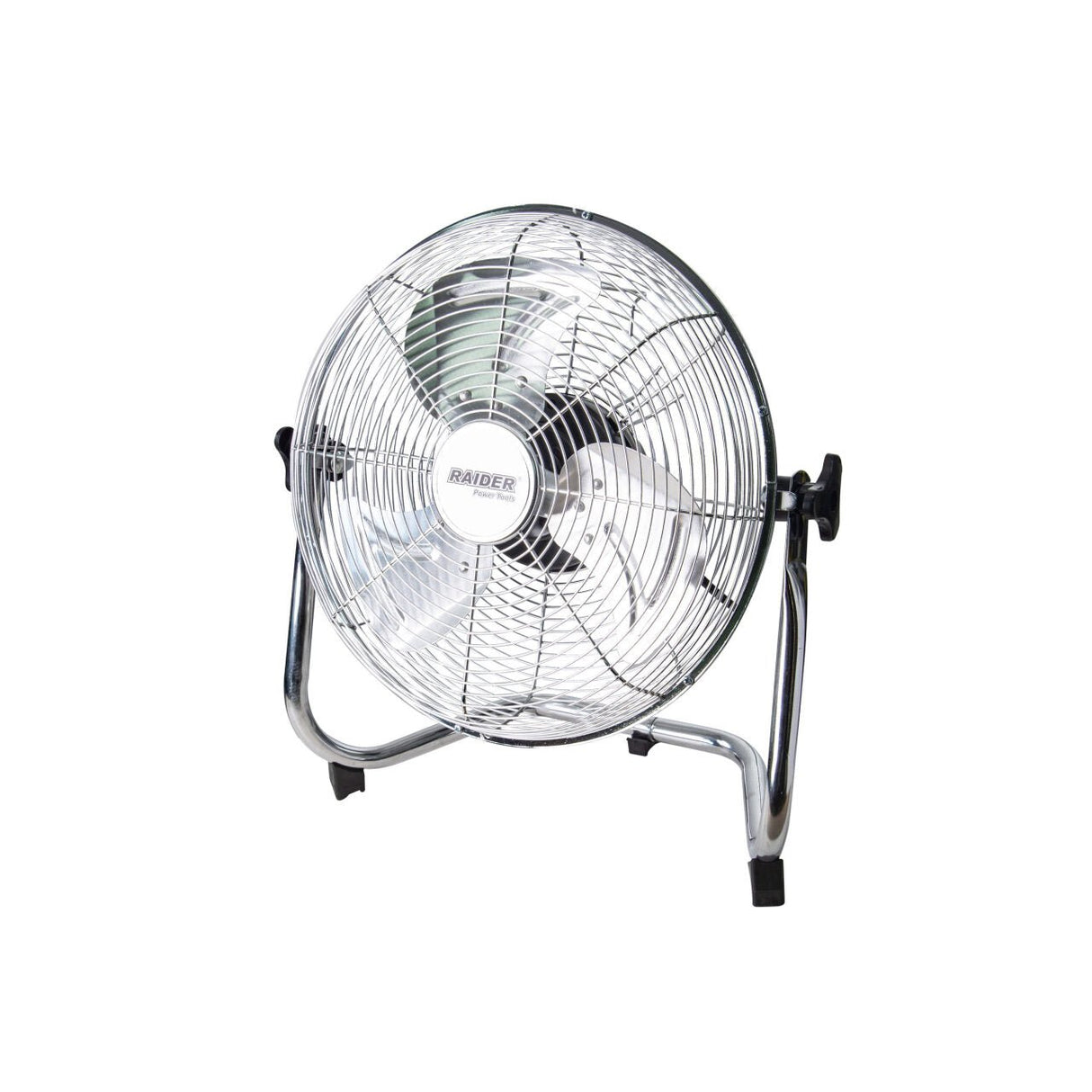 RAIDER Ventilator 30cm 3 viteze Inox RD - F1 Aripioare metalica Carcasa din otel inoxidabil Suport din oțel inoxidabil cu plăcuțe anti - vibrații și reglare verticală Raider - scule electrice si unelte profesionale - BricoMart
