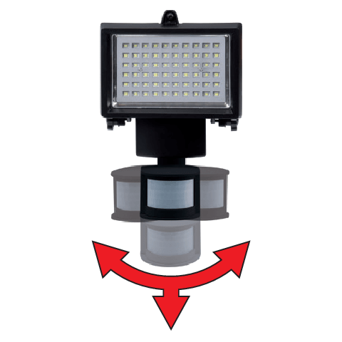 REFLECTOR LED CU YATO YT-81860 SENZOR DE MISCARE, INCARCARE SOLARA, 4W YATO - scule electrice si unelte profesionale - BricoMart