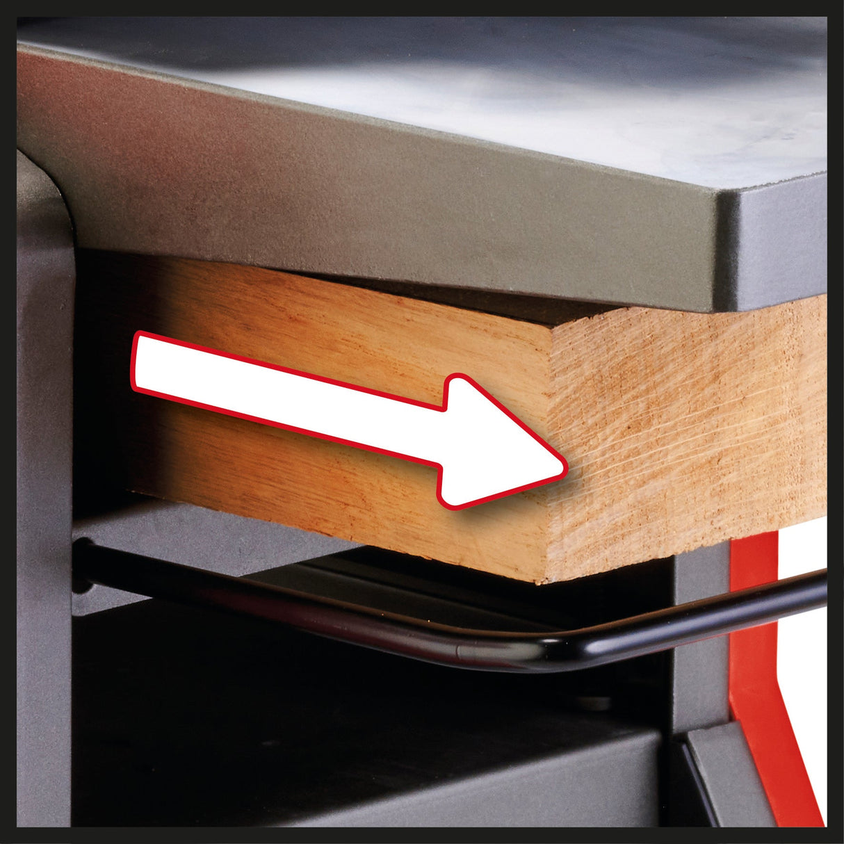 Rindea stationara Einhell TC - SP 204/2, 1500 W, 9000 rpm, latime de rindeluit 204 mm, constructie stabila pentru rindeluit grosime si finisare, suport extensibil pentru piesa de lucru Einhell - scule electrice si unelte profesionale - BricoMart