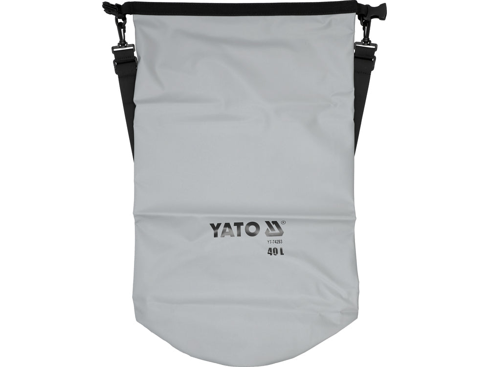 RUCSAC IMPERMEABIL 40L 2 BRETELE DE UMAR Yato YT - 74293 - 40 l, 28 x 73 cm, rezistent Yato - scule electrice si unelte profesionale - BricoMart