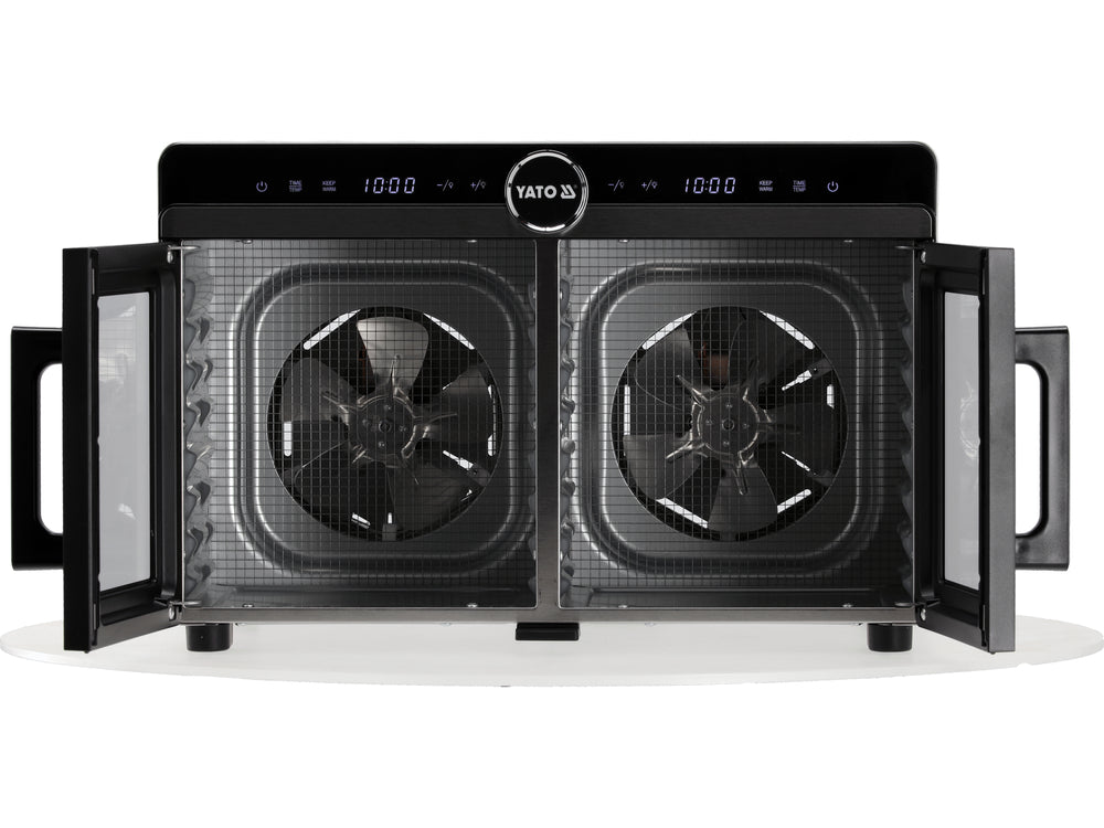 Susa de alimente 16 tavi din otel inoxidabil YATO YG-16000, 1400 W - imagine 9
