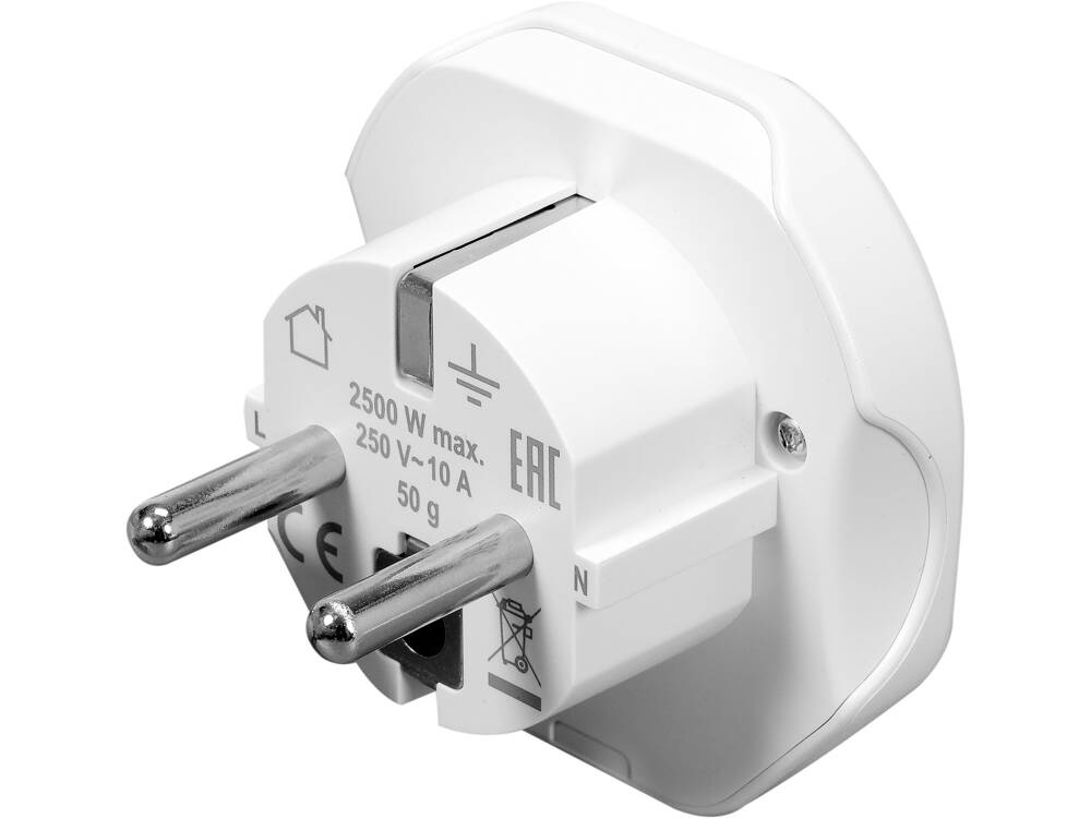 STHOR 72440 UTAZÓ ADAPTER FÖLDELÉSSEL, VILÁG - EU