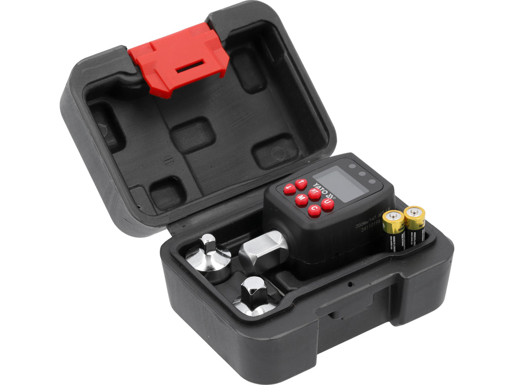 ADAPTOR DIGITAL PENTRU CHEIE DINAMOMETRICA 1/2" 10-200NM Yato YT-07535
