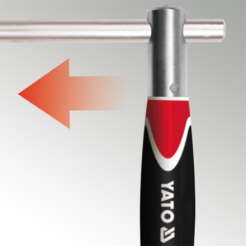 ADAPTOR TIP T YATO YT-1566 CU MANER ROTATIV 3/8