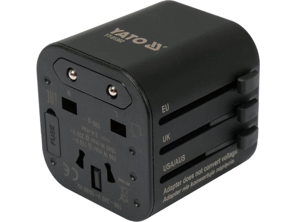 ADAPTOR UNIVERSAL DE YATO YT-81302 CALATORIE