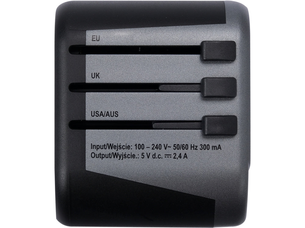 ADAPTOR UNIVERSAL DE YATO YT-81301 CALATORIE, 2 X PORT USB