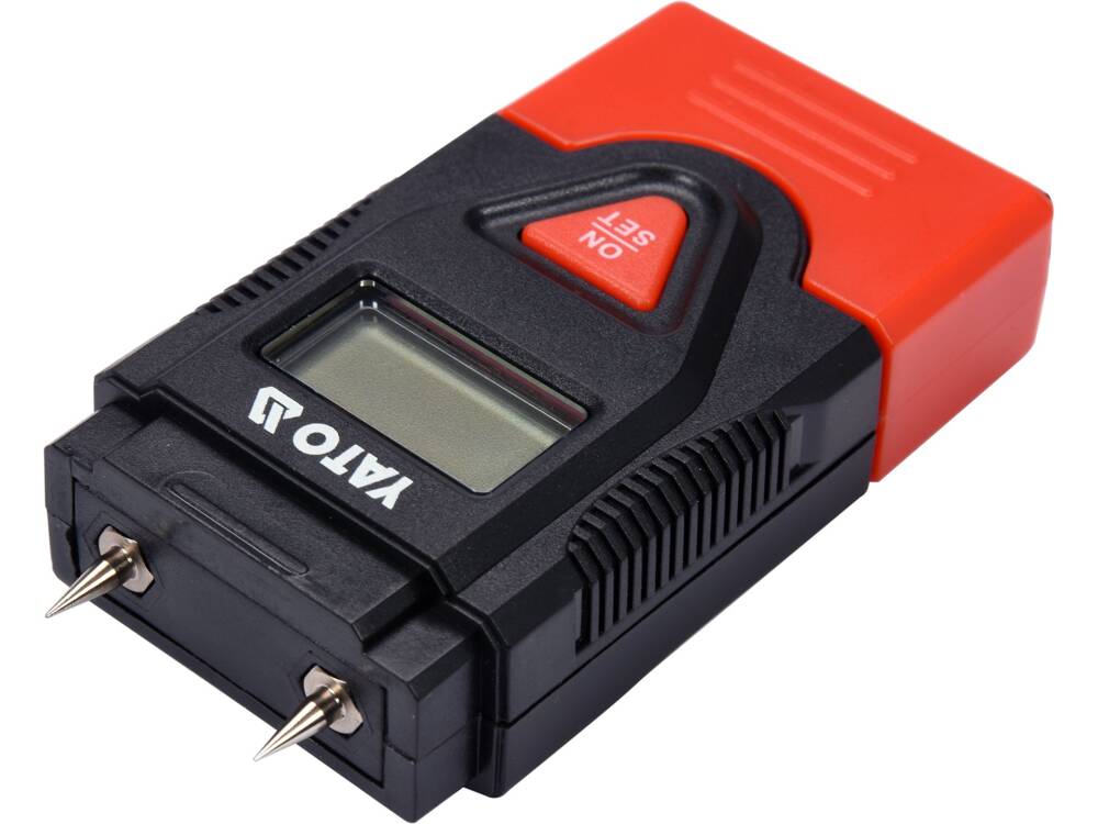 APARAT MASURARE UMIDITATE YATO YT-73140 PENTRU LEMN SI MATERIALE DE CONSTRUCTII, GAMA DE MASURARE 0,2% ~ 42%