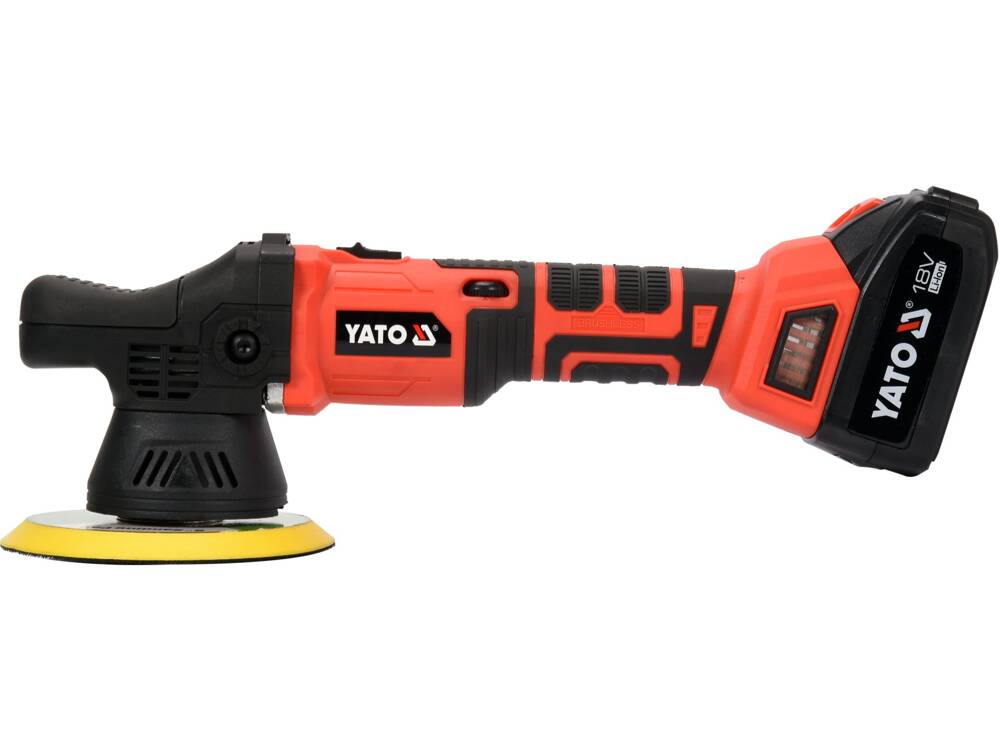 POLÍROZOTT KÉSZÜLÉK 18V, YATO YT-82920 1X3AH