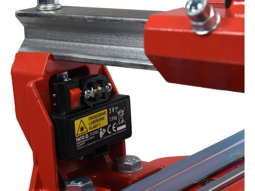 YATO YT-37022 KERÁMIA CSEMPE VÁGÓ, 800MM, LÉZERREL