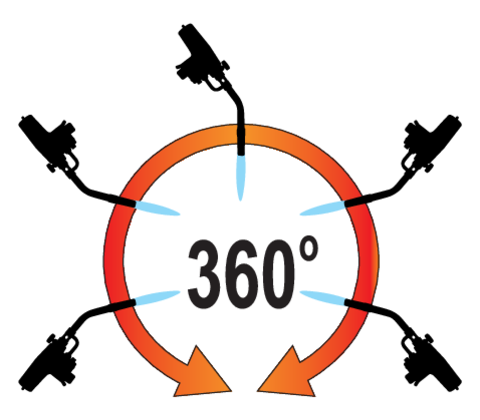 ARZATOR GAZ, PIEZO, YATO YT-36715 2KW