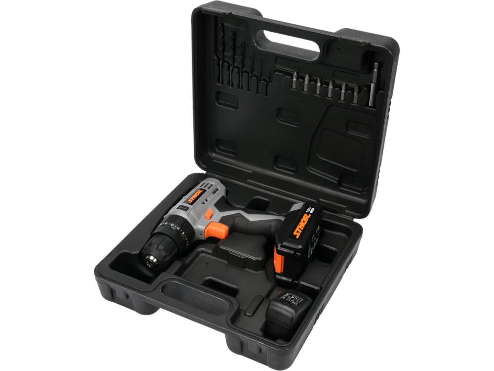 ÖNMENETFÚRÓ, 18 V, 24 NM, STHOR 78974 1 AKKUMULÁTOR