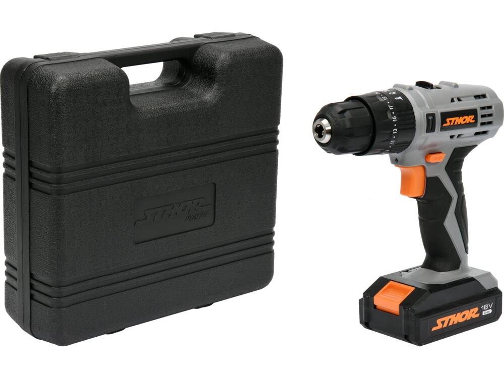 ÖNMENETFÚRÓ, 18 V, 24 NM, STHOR 78974 1 AKKUMULÁTOR