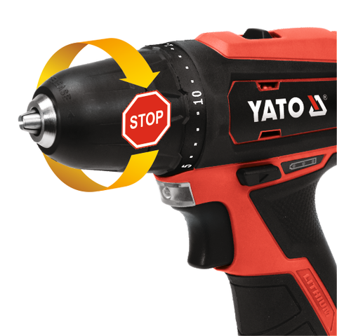 AUTOFILETANTA CU ACUMULTOR, YATO YT-82901 12V, 30NM, LI-ION