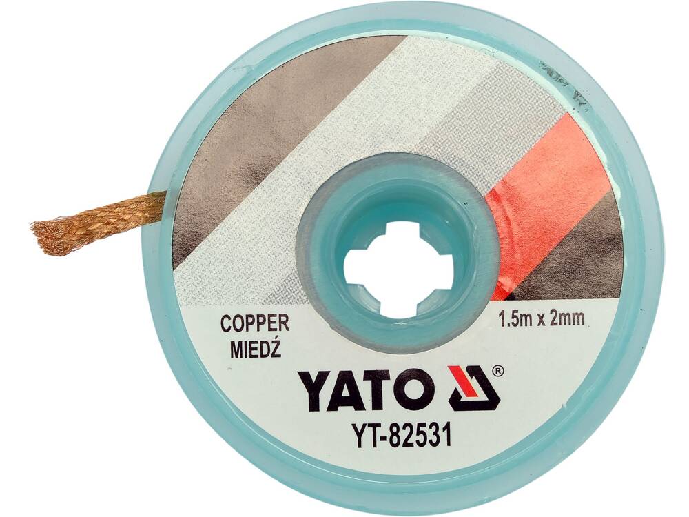 YATO YT-82531 Rézfonatú szalag 2.0MM X 1.5M