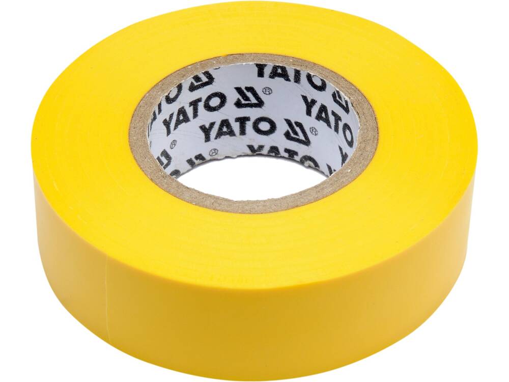 SÁRGA SZIGETELŐ SZALAG YATO YT-81654 19MMX20MX0.13MM