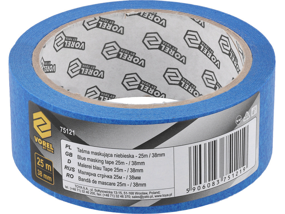 BANDA MASCARE, ALBASTRU, VOREL 75121 25MX38MM
