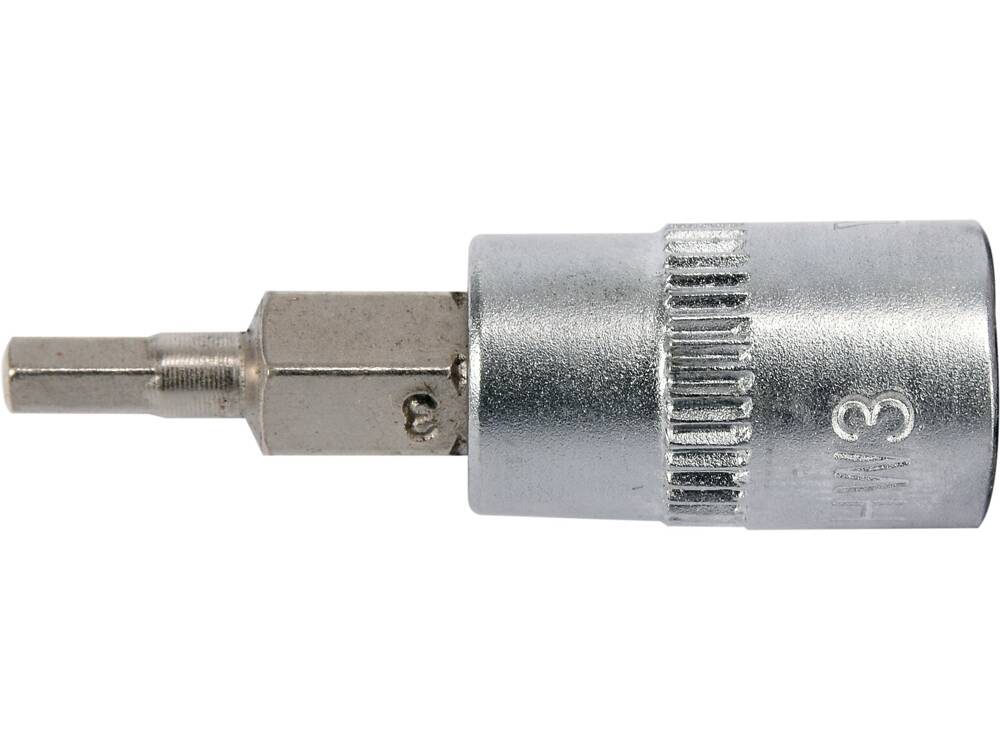 HATSZÖGŰ FEJ 3 YATO YT-04370, 1/4"-OS ADAPTERREL, 37MM