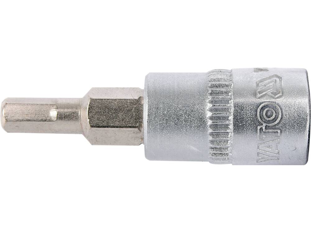 HATSZÖGŰ FEJ 4 YATO YT-04371, 1/4"-OS ADAPTERREL, 37MM