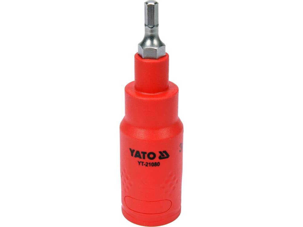 BIT HEXAGONAL 4, YATO YT-21080 VDE, CU ADAPTOR 3/8, 75MM