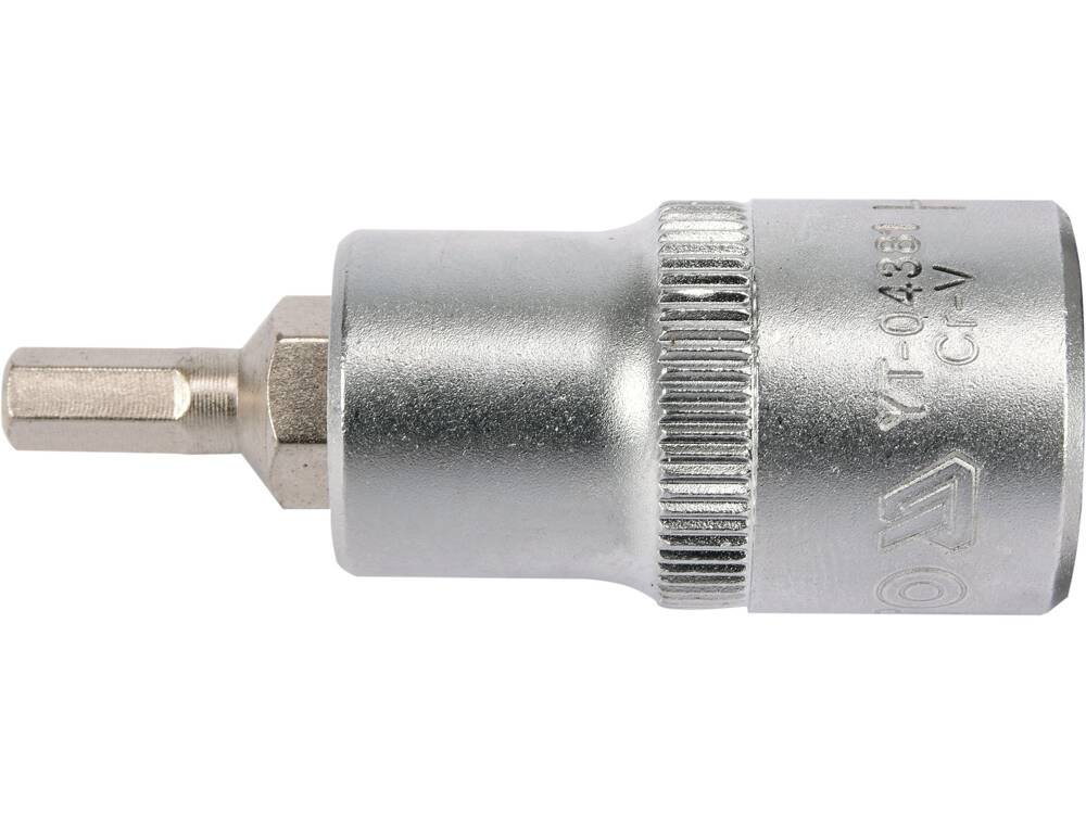 HATSZÖGŰ FEJ 5 YATO YT-04381, 1/2 ADAPTERREL, 55MM