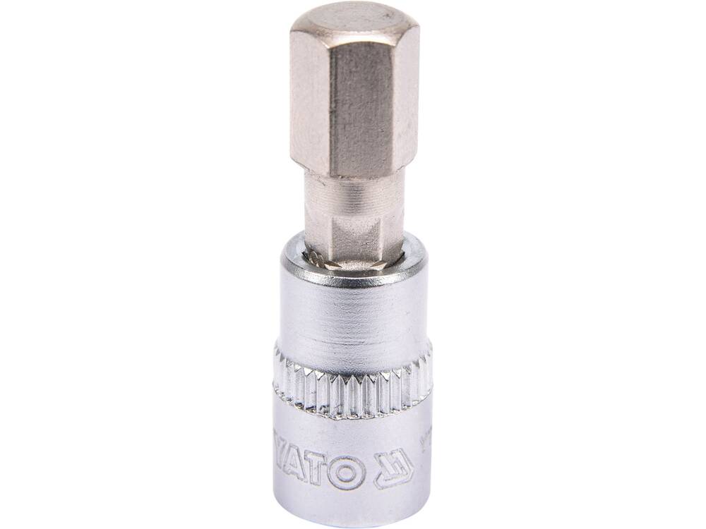 HATSZÖGŰ FEJ 8 YATO YT-04375, 1/4"-OS ADAPTERREL, 37MM