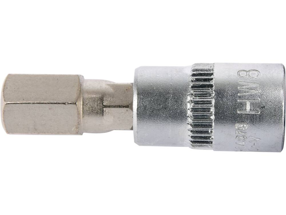 HATSZÖGŰ FEJ 8 YATO YT-04375, 1/4"-OS ADAPTERREL, 37MM