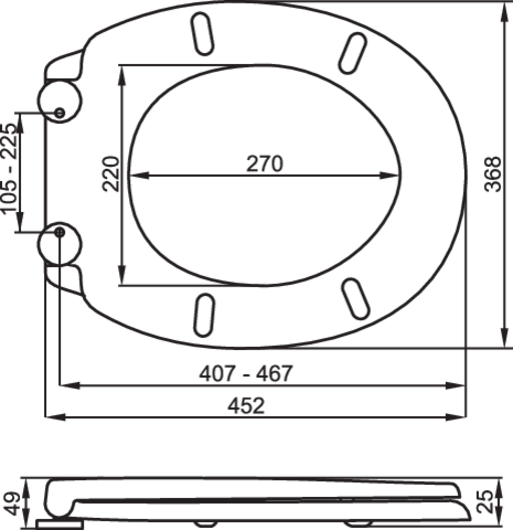SUPER FALA WC-FEDÉL 75469 SLIM