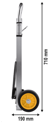 ÖSSZEHAJTHATÓ KOCSI, 660MM, VOREL 78661 90KG