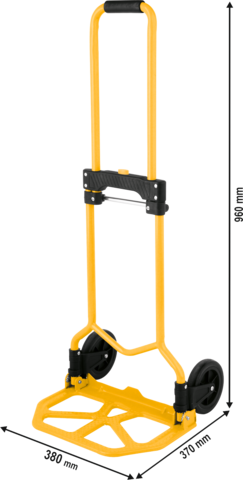 ÖSSZEHAJTHATÓ KOCSI, 710MM, VOREL 78660 60KG