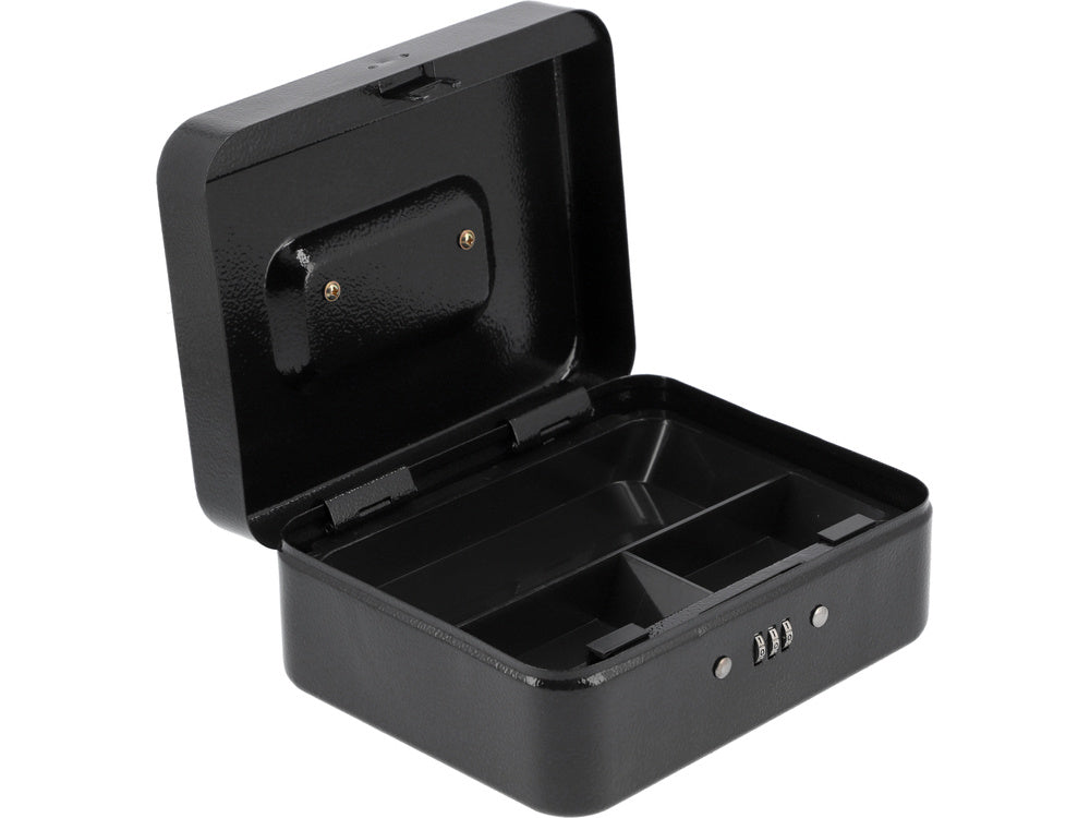 FÉM PÉNZTÁR VOREL 78624 200X160X90MM FEKETE