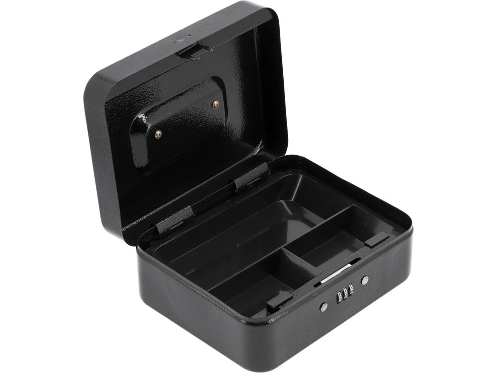 FÉM PÉNZTÁR VOREL 78624 200X160X90MM FEKETE