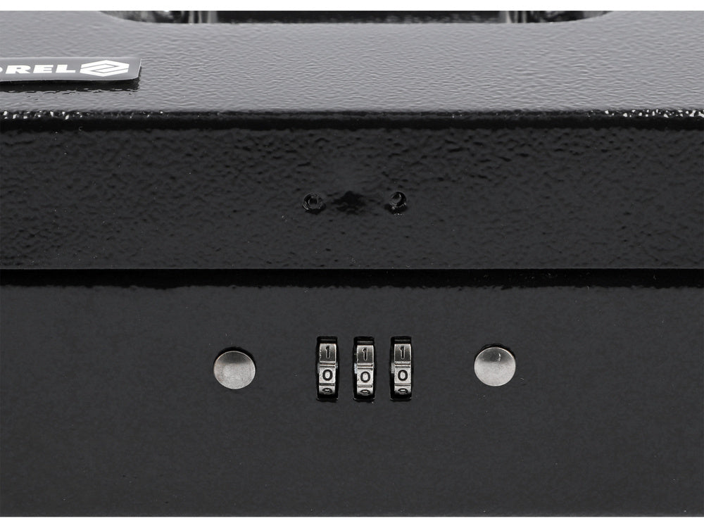 FÉM PÉNZTÁR VOREL 78624 200X160X90MM FEKETE