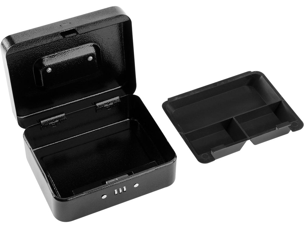 FÉM PÉNZTÁR VOREL 78624 200X160X90MM FEKETE