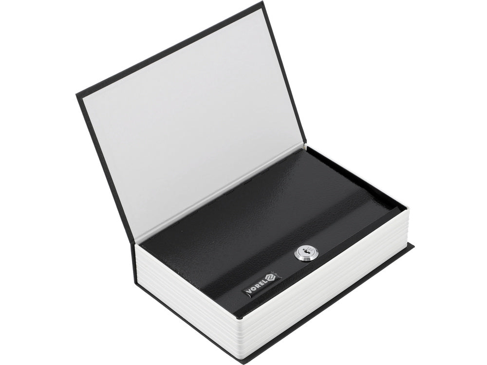 FÉM PÉNZTÁR VOREL 78633 240X155X55MM, FEKETE