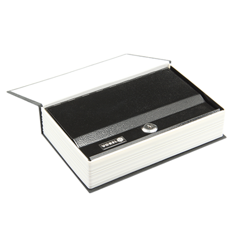 FÉM PÉNZTÁR VOREL 78633 240X155X55MM, FEKETE