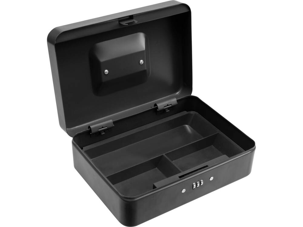 VOREL METÁL PÉNZTÁR 78628 250X180X90MM FEKETE