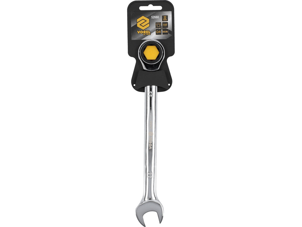 VOREL 52660 CSILLAGVILÁGÍTÓ VILLÁSKULCS 22 MM-ES RACSNIS SZÁRAZFEJJEL