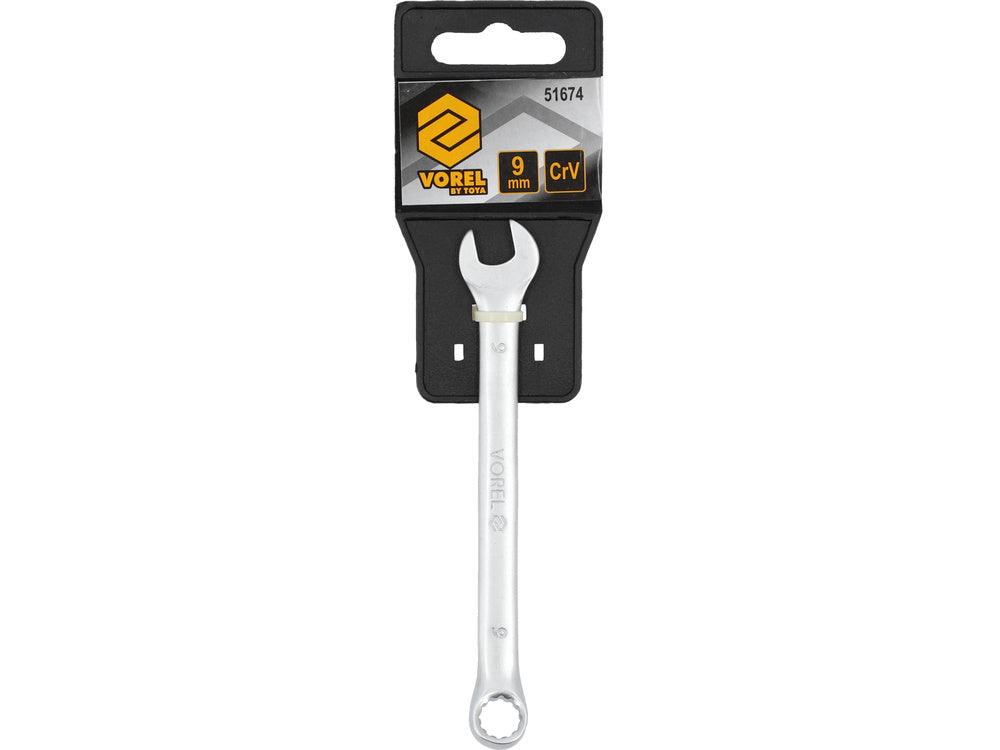 SZATÉN GYŰRŰVILÁG-VILLÁSKULCS, VOREL 51674 CR-V, 9 MM