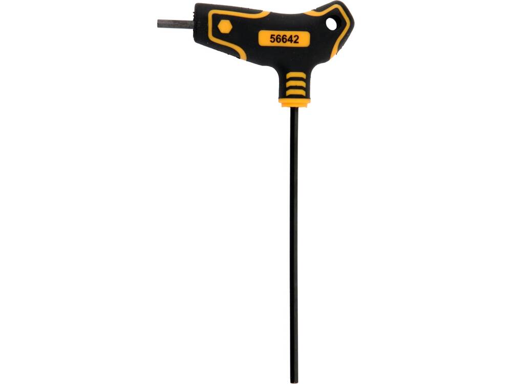 HATSZÖGŰ KULCS VOREL 56642 NYELLEL, 3,0 MM