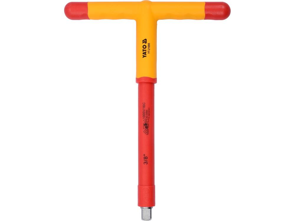 YATO YT-21095 SZIGETELT T-KULCS, 3/8 200MM, VDE