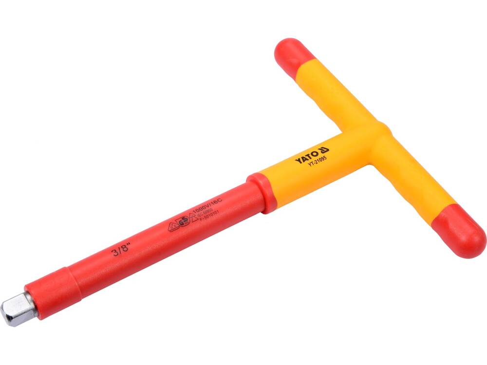 YATO YT-21095 SZIGETELT T-KULCS, 3/8 200MM, VDE