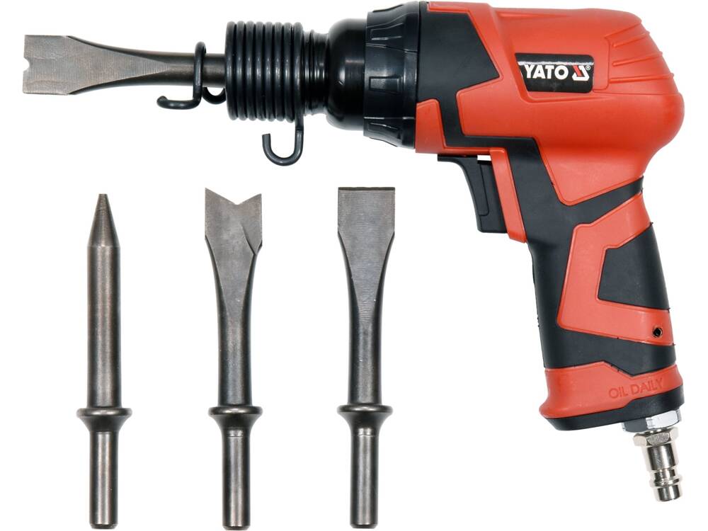 CIOCAN PNEUMATIC, PRESIUNE YATO YT-09904 0.63MPA, 4 DALTI INCLUSE
