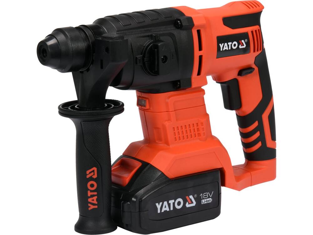 CIOCAN ROTOPERCUTOR CU YATO YT-82770 ACUMULATOR, SDS+, 18V, 2J, 1X3AH