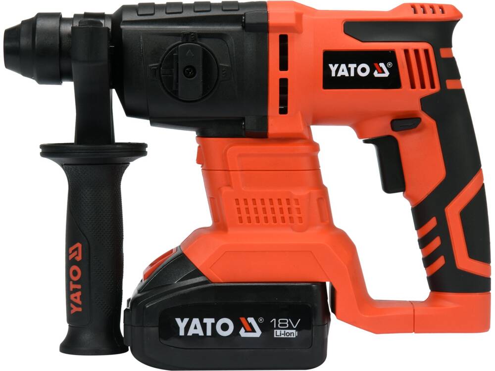 CIOCAN ROTOPERCUTOR CU YATO YT-82770 ACUMULATOR, SDS+, 18V, 2J, 1X3AH