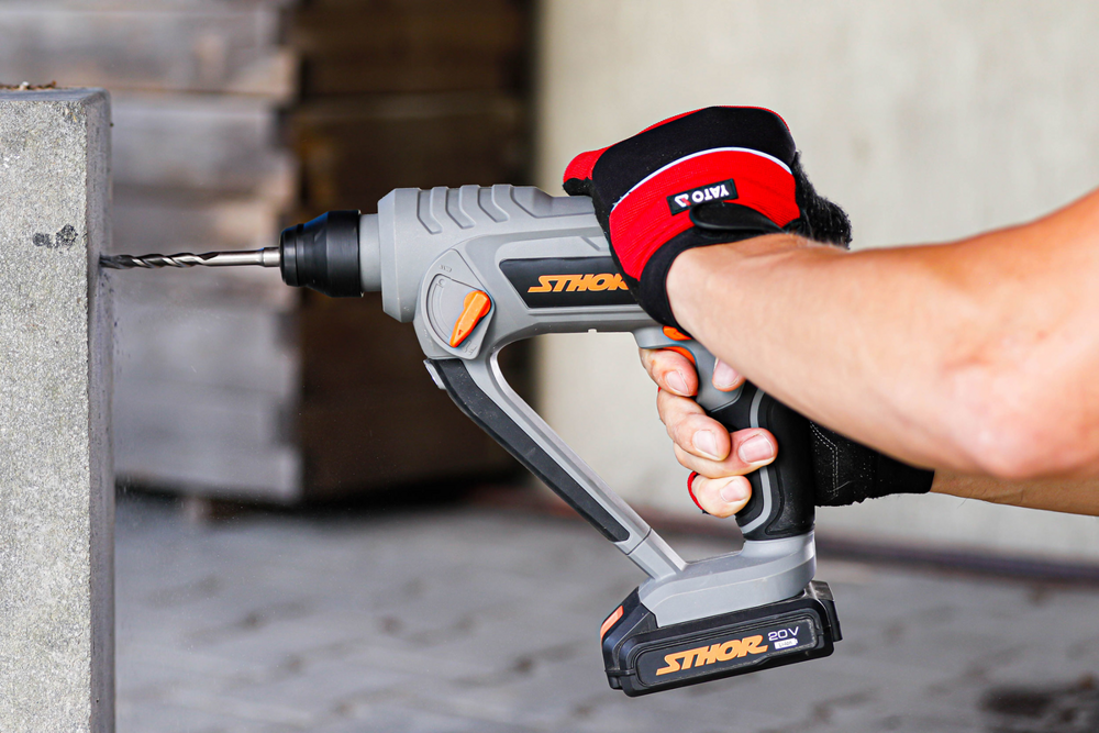 CIOCAN ROTOPERCUTOR STHOR 78107 20V, SDS+, FARA ACUMULATOR , 900 rpm , 1,1 J