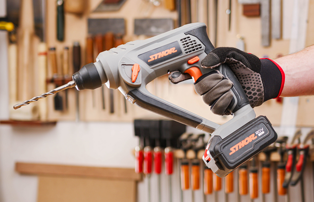 CIOCAN ROTOPERCUTOR STHOR 78107 20V, SDS+, FARA ACUMULATOR , 900 rpm , 1,1 J